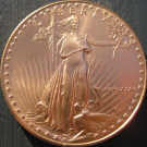 American Gold Eagle Obverse Image