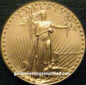 American Gold Eagle - Obverse View
